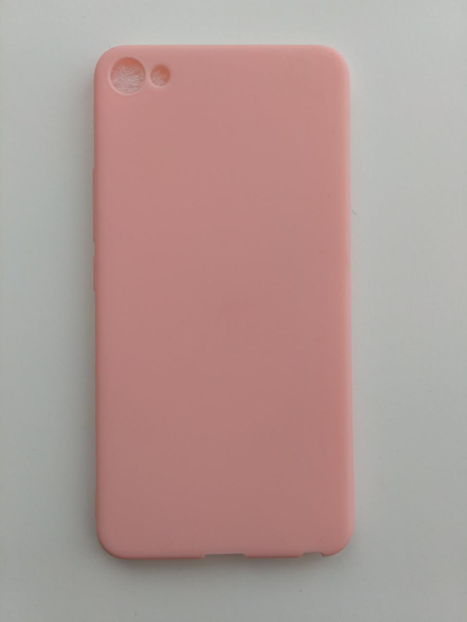 Силіконовий чохол для Meizu U20 рожевий матовий Кораловий 1746P