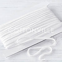 Тасьма 9 мм біла