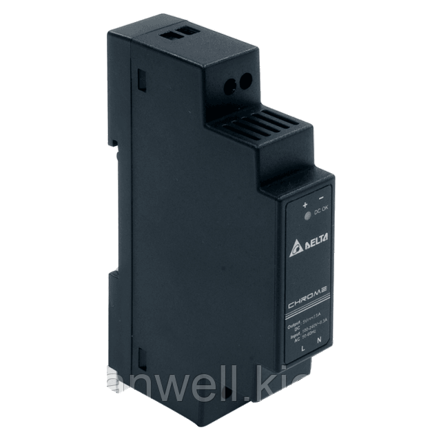 DRC-24V10W1AZ Блок живлення на Din-рейку Delta Electronics 24В, 0,42 A / аналог HDR-15-24, MDR-10-24 Mean well