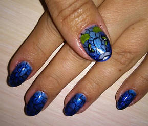 Работы мастеров  выполнены в сети салонов  MakNailS 4