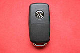 Корпус ключа Volkswagen Multivan, Caravelle, Caddy, з 2010 р. на 4 кнопки Оригінал, фото 2