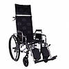 Інвалідна коляска з відкидною спинкою «RECLІNER» хром OSD-REC-** 3259, фото 2