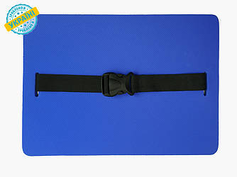 Сидушка універсальна  БЕЗ ФАСТЕКСА Eva-Line 350*240*10 мм Синя