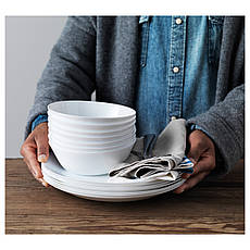ОФТАСТ Миска, білий, 15 см 80258915 IKEA, ІКЕА, OFTAST, фото 3