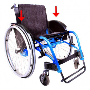 Инвалидная коляска активного типа Etac Act - фото 3 - id-p676814669