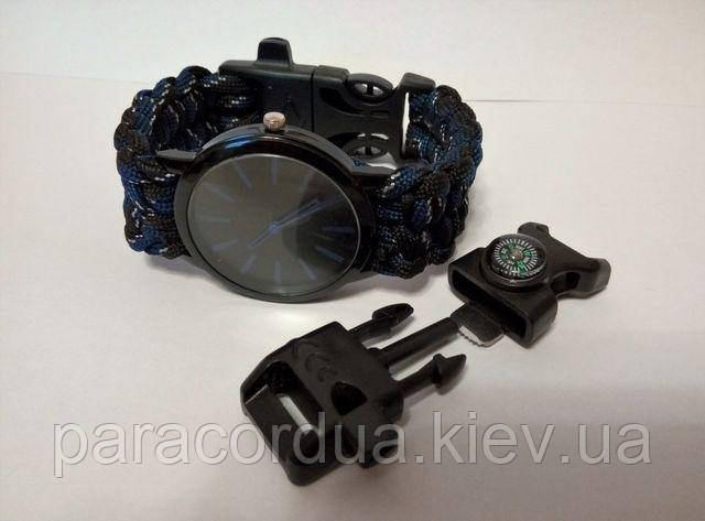 Часы ,браслет выживания 5 в 1,мужские