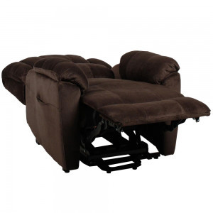Подъемное кресло с двумя моторами HANNA (коричневое) - фото 5 - id-p676816496