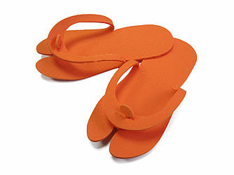 Одноразові капці-в'єтнамки для салонів розмір жіночі Eva-Line 3 мм