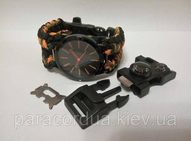 Кварцевий Годинник і браслет виживання 15 1