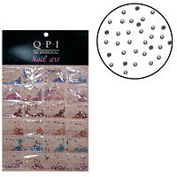 Стрази для нігтів (круглі 24 шт./пач) AH-8000