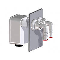 HL4000.2 Комплект для подключения двух стиральных, сушильной и посудомоечной машины к сифону HL4000.0