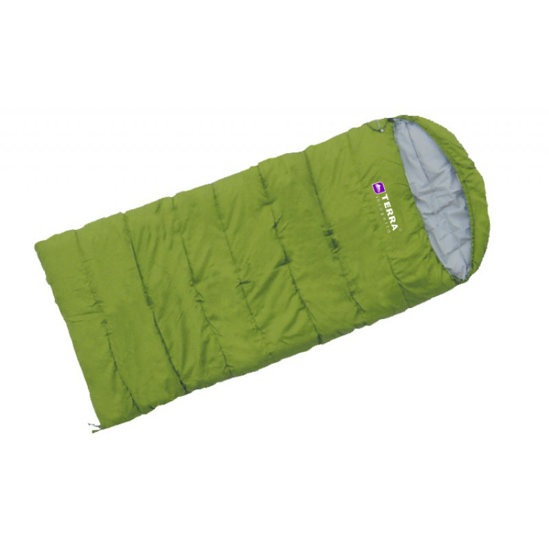 Спальний мішок Terra Incognita Asleep Jr 200 (Левий/Зелений)
