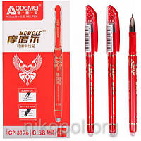 Ручка "пиши-стирай" "GP-3176", червона