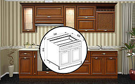 Тумба нижня Н 70 2Д Роксана Світ меблів