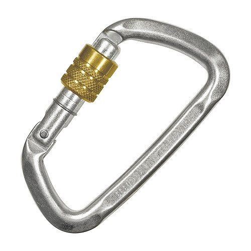 Карабін сталевий Climbing Technology D-Shape Steel SG