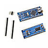 Arduino Nano V3.0 AVR ATmega328 P-20AU плата + USB, фото 3