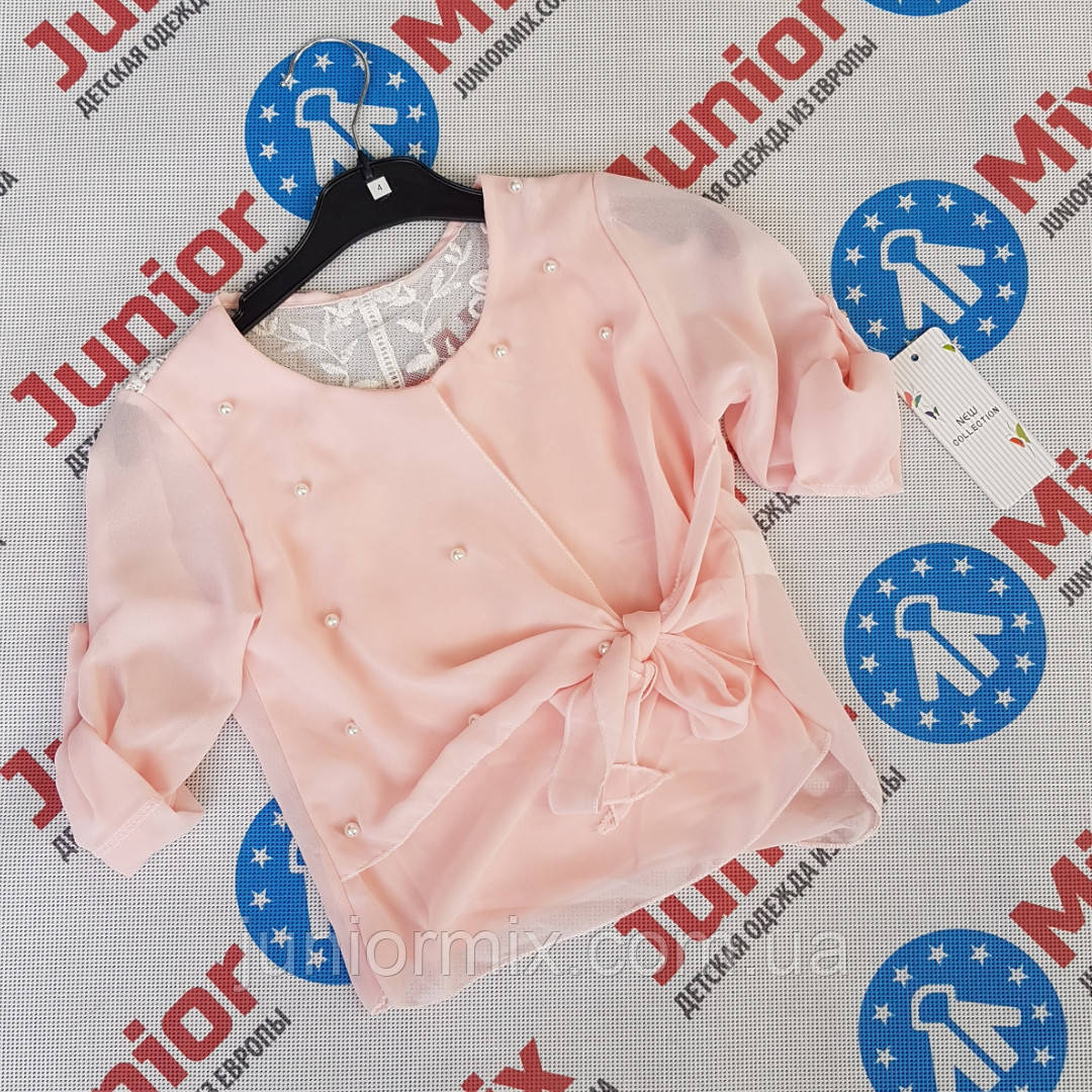 Дитячі блузки для дівчаток оптом NEW COLLECTION