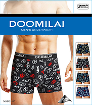 Чоловічі стрейчеві боксери з бамбука марка «DOOMILAI» Арт.D-01097, фото 6