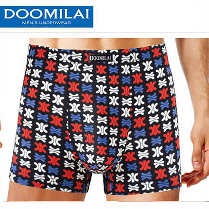Чоловічі боксери стрейчеві з бамбука Марка "DOOMILAI" Арт.D-01034, фото 1