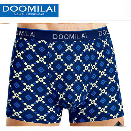Чоловічі боксери стрейчеві з бамбука Марка "DOOMILAI" Арт.D-01049, фото 1