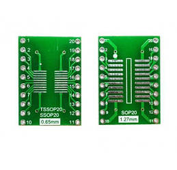 SOP20 SO20 SOIC20 - DIP20 перехідник адаптер