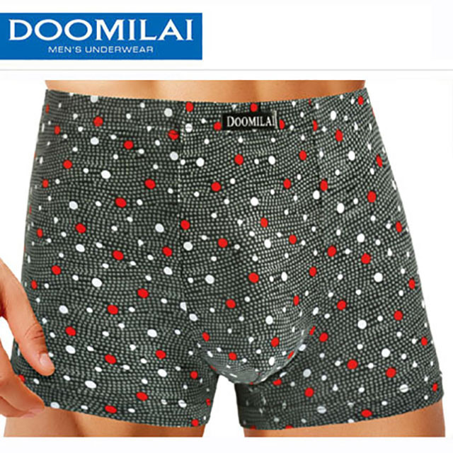 Чоловічі боксери стрейчеві з бамбука Марка «DOOMILAI» Арт.D-01064