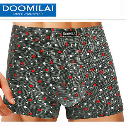 Чоловічі боксери стрейчеві з бамбука Марка «DOOMILAI» Арт.D-01064, фото 1