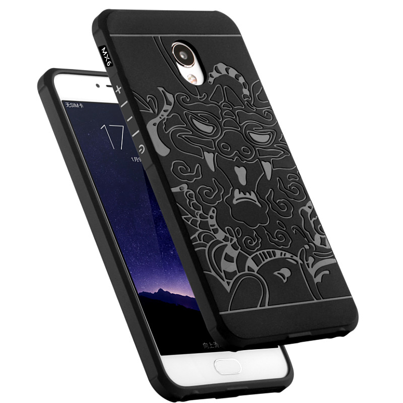 Meizu MX6 захисний силіконовий (ТРU) чохол бампер, фото 1