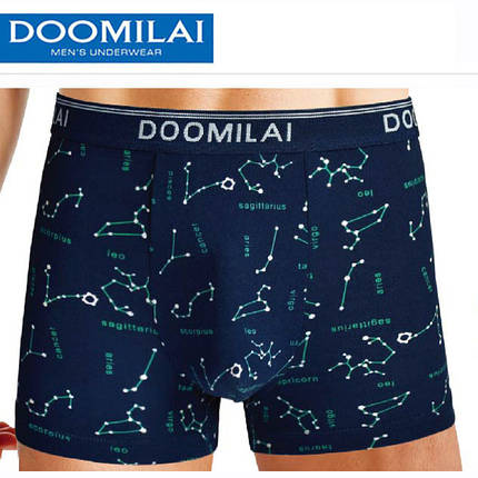Чоловічі боксери стрейчеві з бамбука Марка "DOOMILAI" Арт.D-01089, фото 1