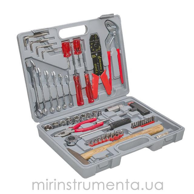 Набор инструмента с комплектом метизов и аксессуаров 100ед. INTERTOOL ET-5100, фото 1