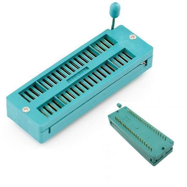 ZIF панель 40 pin з нульовим зусиллям, DIP корпус, B