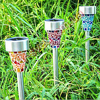 Садовый светильник на солнечной батарее CAB95 коричневый