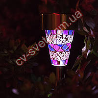 Садовый светильник на солнечной батарее CAB95 фиолетовый