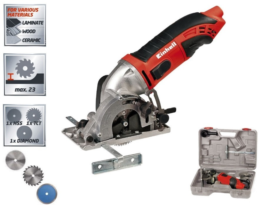 ☑️ Дискова пила (роторайзер) Einhell TC-CS Kit 860