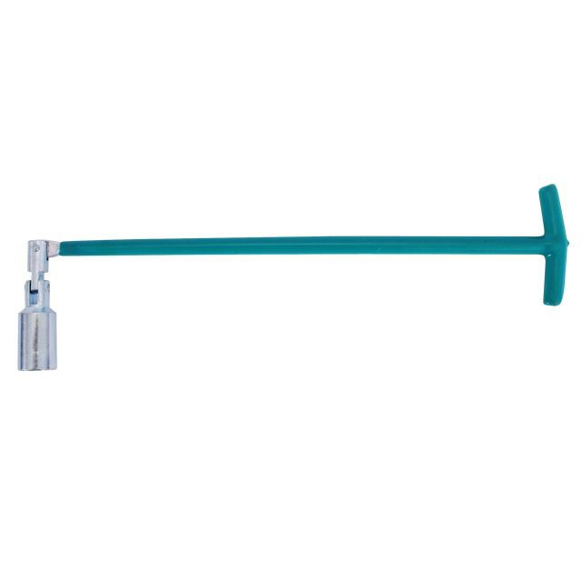 Свечной ключ Т-образный с шарниром INTERTOOL HT-1718, фото 1