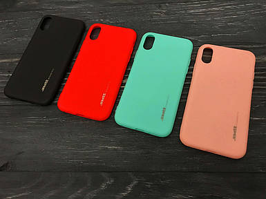 TPU чохол Smitt накладка бампер для Apple iPhone X (4 кольори)