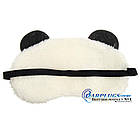 Маска для сну Silenta "Панда - білі сердечка"., фото 7