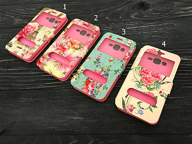 Чехол книжка Flowers book для Samsung Galaxy J2 Prime G532F/DS (4 вида)