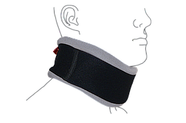 Шейний бандаж з регульованою фіксацією (ШИНА ШАНЦЯ) R1103 (рож.S)