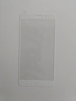 Захисне скло Xiaomi Mi5s Plus з білою рамкою