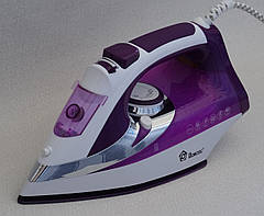 Праска Domotec MS-2201 кераміка, з регульованим потоком пари, фіолетовий