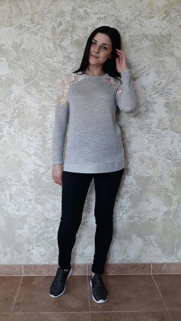 Кофта з ажуром, фото 1