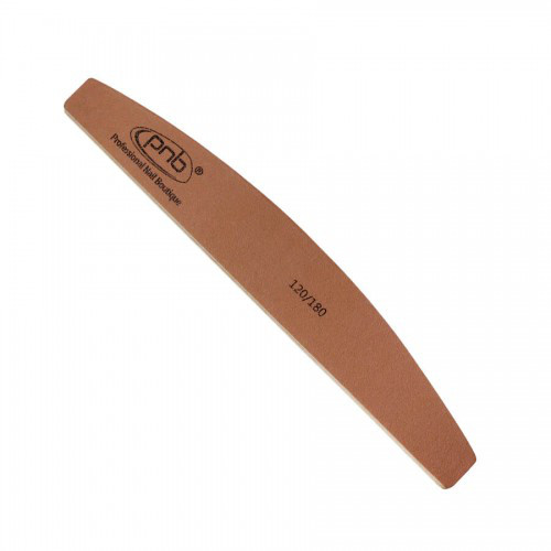 Пилка для нігтів PNB півколо GOLDEN BROWN 120/180