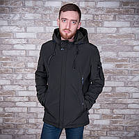 Чоловіча демісезонна куртка, зеленого кольору