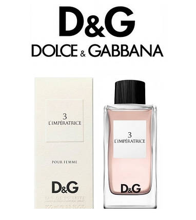 Dolce&Gabbana Anthology Limperatrice 3 ЛЮКС Парфюмированная вода Дольче Габанна, фото 2