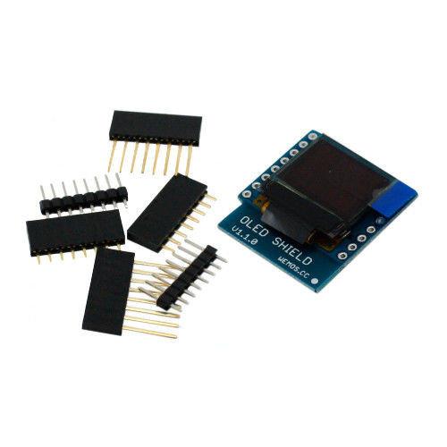 0.66 OLED дисплей 64X48, I2C Wemos D1, D1 mini