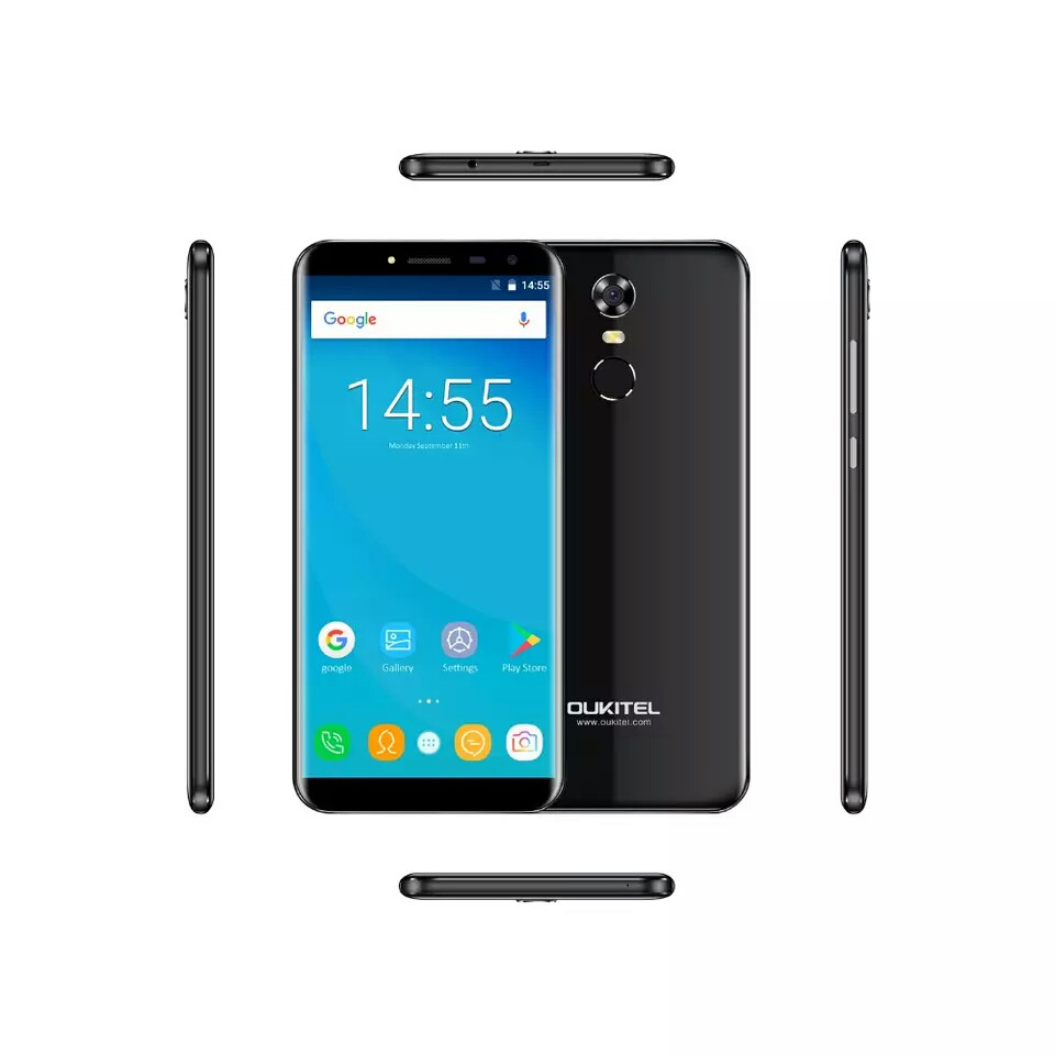 Смартфон Oukitel C8 Black 2/16Gb + чохол