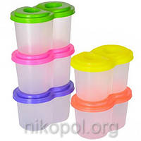 Подвійний стаканчик для пензликів (непроливайка) "Irbis"