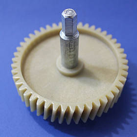 Шестерня велика для м'ясорубки Liberty MG-1412, MG-1415W (косі зуби)