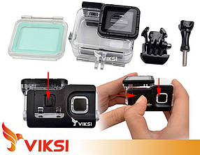 Корпус для GoPro + водонепроникна кришка